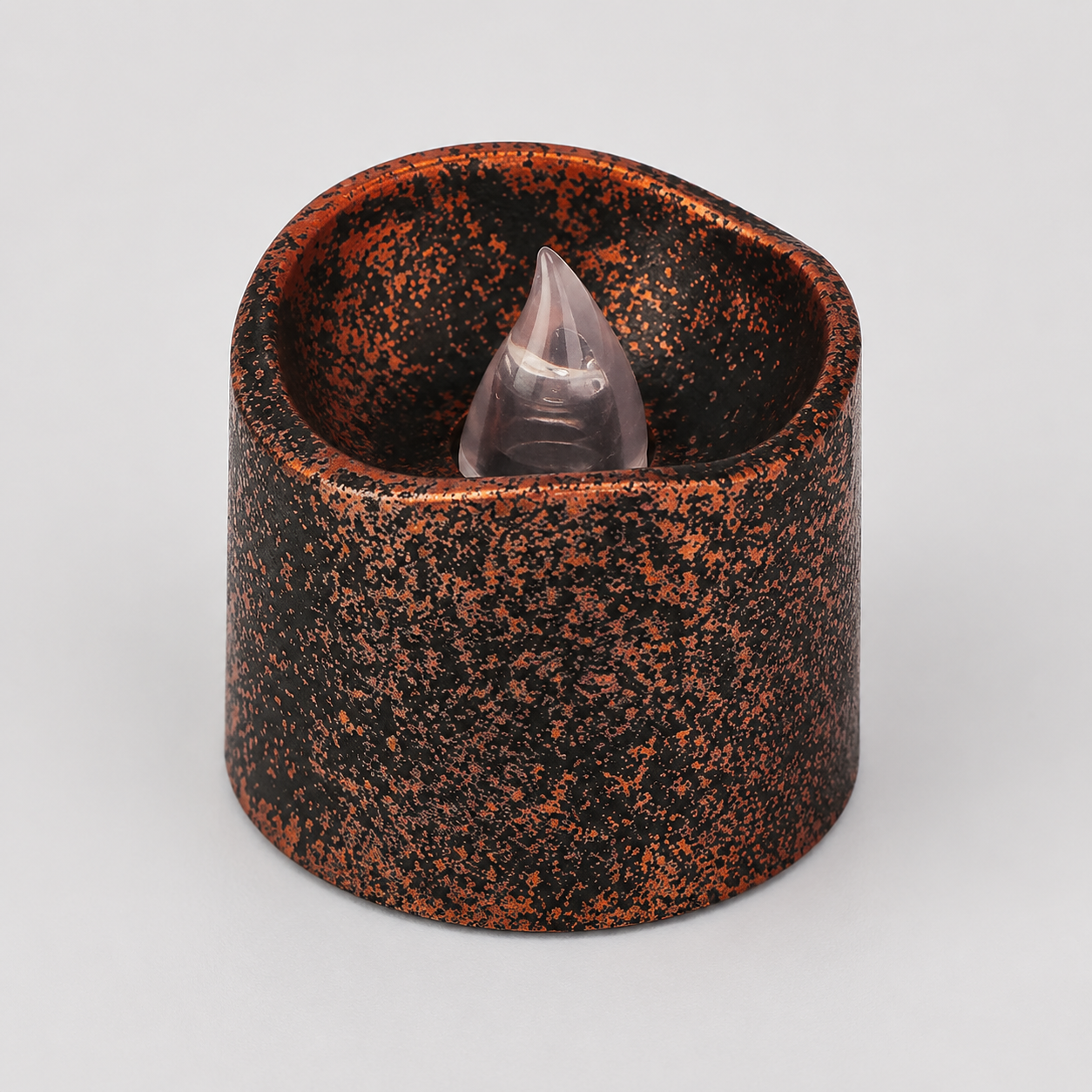 Antique Copper Flameless LED Candle