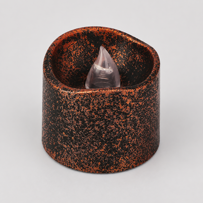 Antique Copper Flameless LED Candle