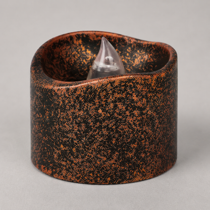 Antique Copper Flameless LED Candle