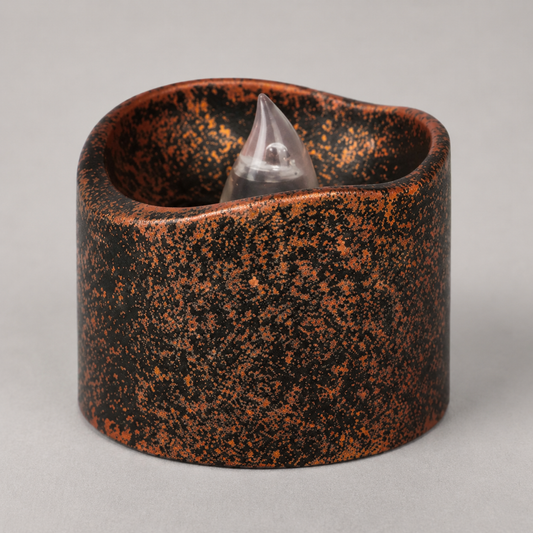 Antique Copper Flameless LED Candle